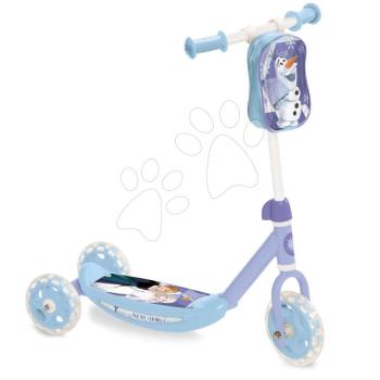 Mondo háromkerekű roller Frozen táskával 28222 kék-rózsaszín kép
