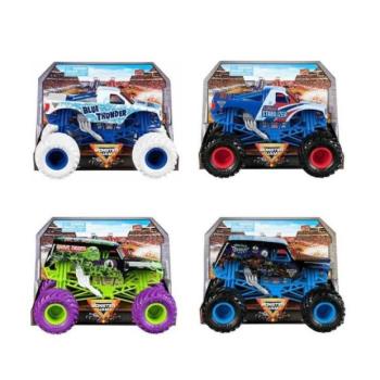 Monster Jam - gyűjtői fém modell Monster Truck, Grave Digger, assort, 1:24