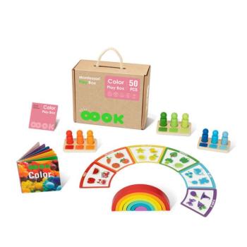 Montessori Color Box XXL Színes szórakozás és tanulás egyben kép