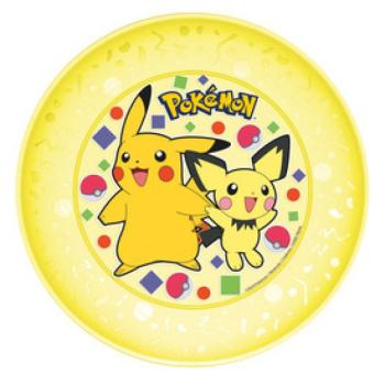 Műa. Pokemon lapostányér kép
