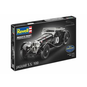 Műanyag ModelKit autó 07752 - Jaguar SS 100 (1:32) kép