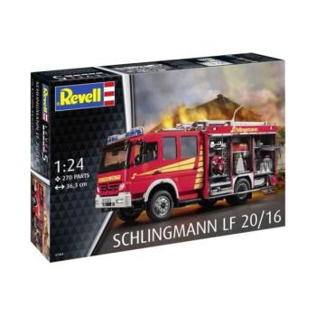 Műanyag Modellkészlet autó 07404 - Schlingmann LF20/16 Mercedes Benz Atego 1529 AF (1:24) kép
