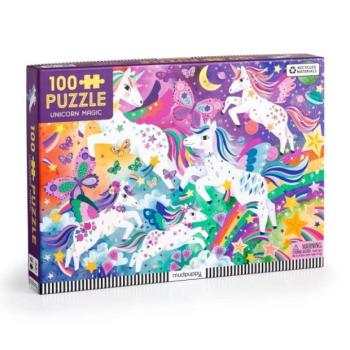 Mudpuppy Puzzle Varázslatos egyszarvúak 100 darabos kép