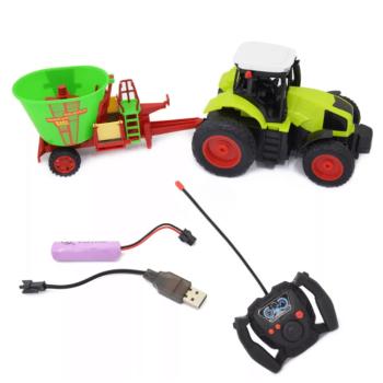 Műtrágyaszóró traktor – fejlesztő játék gyerekeknek, beépített akkumulátorral és USB töltéssel (BBJ) kép