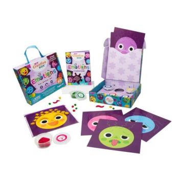 MY CREATIVE BOX® Érzékszervi kreatív készlet Érzelmek modellezésére kép
