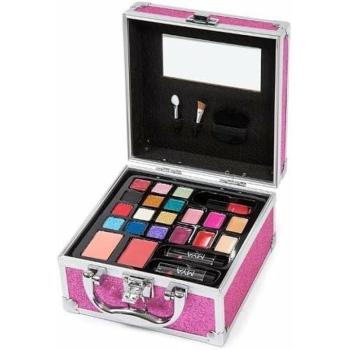 MYA Cosmetics mini sminkes bőrönd - pink kép