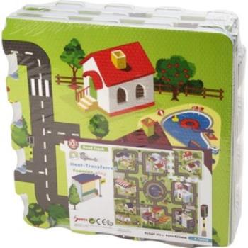 Nagyváros habszivacs 9 darabos puzzle - 30 x 30 cm kép