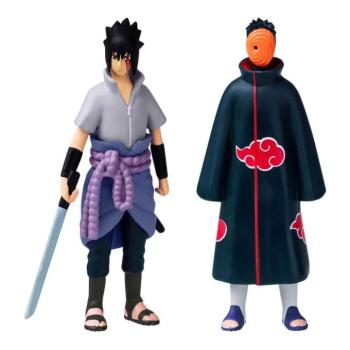 Naruto Shippuden akciófigura 2 db-os – Sasuke és Obito kép