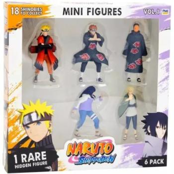 Naruto Shippuden Gyűjthető Figurakészlet, 6 darabos kép