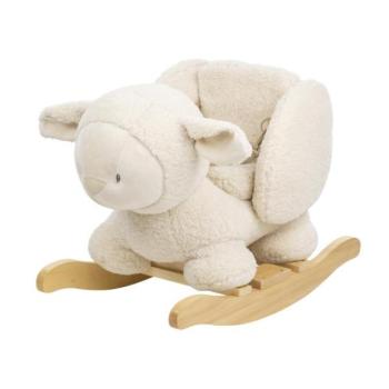 NATTOU Swing Teddy plüss bárány ekrü 10m+