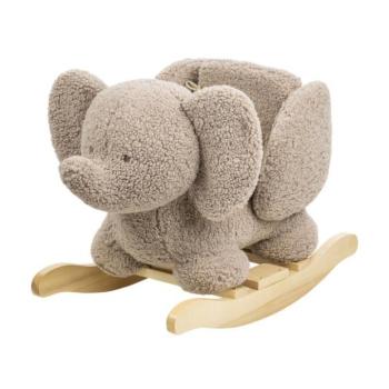 NATTOU Swing Teddy plüss elefánt taupe 10m+ kép