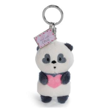 NICI kulcstartó Panda Love fém medállal, 8 cm kép
