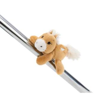 NICI mágneses póni Holly barna 12cm, ZÖLD kép