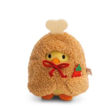 NICI plüss MyMochi Csirke Tschieps 8 cm csirkecomb és chili szósz jelmezben. kép