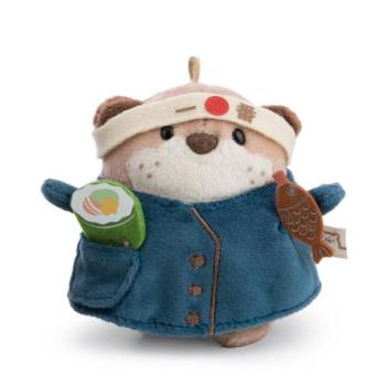 NICI plüss MyMochi Vidra Jiro 8 cm s szusival és séfjelmezzel, ajándékcsomagolás kép