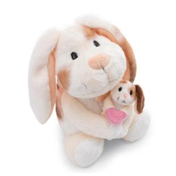 NICI plüss Nyuszi 20 cm kölyökkel 6 cm - Little & Me kép