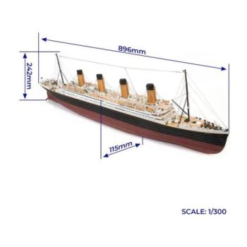 OCCRE Titanic 1:300 készlet kép