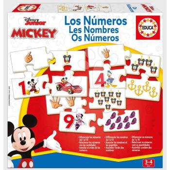 Oktatójáték Ismerkedünk a számokkal Mickey & Friends Educa 10 ábra 3 évtől kép