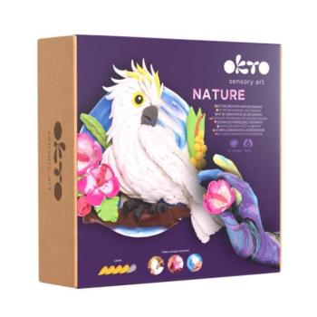 OKTO NATURE Kreatív modellező készlet Kakadu Papagáj kép