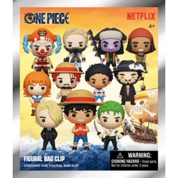 One Piece figura kulcstartós meglepetéscsomag 6 cm-es - többféle kép