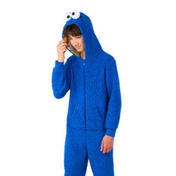 OPPOSUITS Cookie Monster Onesie 110-128 cm kép