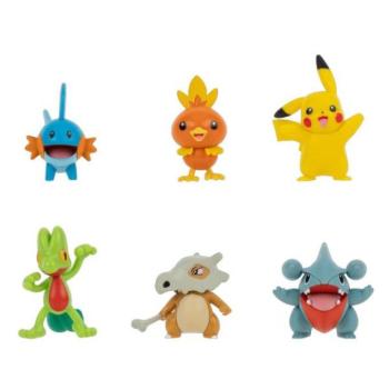 Orbico Pokémon készlet 6 figurával W3