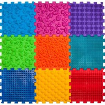 Ortek Massage ortopéd matrac "Mix" 9 elemes puzzle kép