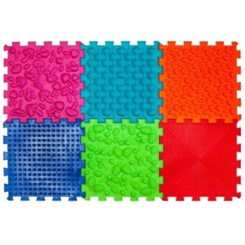 Ortek Massage ortopéd matrac "Mix" puzzle 6 elemből kép