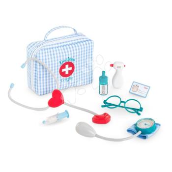 Orvosi táska játékbabának My Doctor Suitcase Corolle hanggal-fénnyel 30-42 cm babának 8 kiegészítővel 18 hó-tól kép
