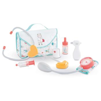 Orvosi táska Large Coral Doctor Set Mon Grand Poupon Corolle hanggal 36-42 cm játékbaba részére 24 hó-tól kép
