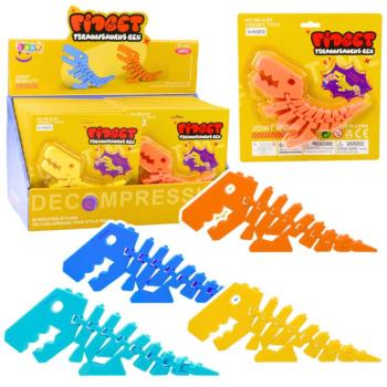 Összecsukható dinoszaurusz stresszoldó játék 3D kép