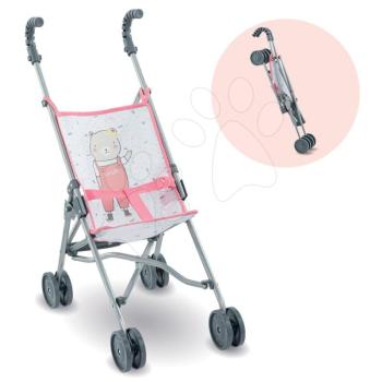 Összecsukható sport babakocsi Umbrella Stroller Mon Grand Poupon Corolle Canne Pink 36-42 cm játékbabának 24 hó-tól kép