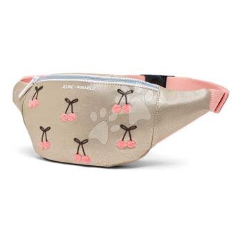 Övtáska Fanny Pack Banane Cherry Pompon Jeune Premier állítható hosszúság luxus kivitel 13*40 cm kép