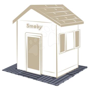 Padlóburkolat minden Smoby házikóhoz vagy terasz és járda kialakítására 6 négyzetből álló szett 45*45 cm/1,2 m2 kép