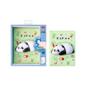 Pandás squishy füzet 96 oldalas kép