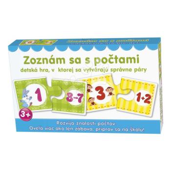 Párosító társasjáték Ismerkedj a számolással Dohány szlovák nyelvű kép