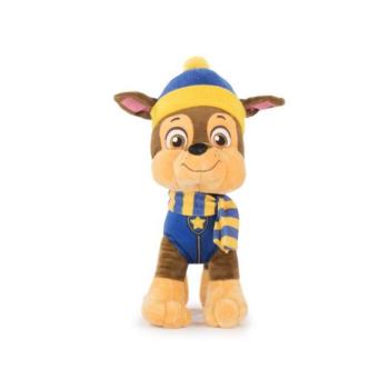 PAW PATROL Chase téli plüss játék 30cm kép