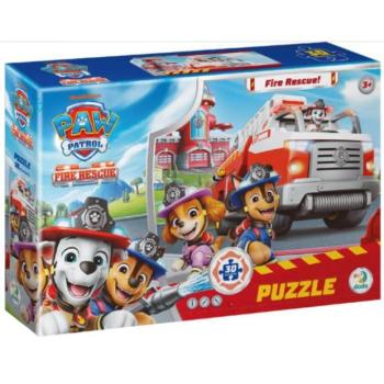 Paw Patrol puzzle 32x23cm Kaland-öböl mentőállomás 60 darabos kép