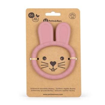 PETITE&MARS Szilikon fogazó Bunny Dusty Rose 0m+ kép