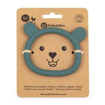 PETITE&MARS Szilikon fogazó Teddy Misty Green 0m+ kép