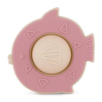 PETITE&MARS Szilikon játék Fish Fiona Dusty Rose 6m+ kép