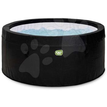 Pezsgőfürdő Leather Premium Whirpool Exit Toys 90 fúvókával kerek 165 cm az átmérője fekete 6 évtől kép