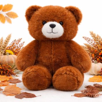 PiheMackó barna plüss maci – puha, ölelhető teddy mackó gyerekeknek és ajándéknak (BBJ) kép