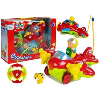 Piros R/C távirányítós repülőgép kép