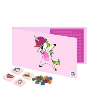 PIXIE CREW képeslap és üdvözlet ajándékkal belül - Egyszarvú kép