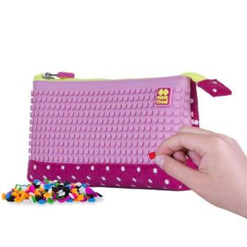 PIXIE CREW nagy tok FUCHSIA SZÍNŰ FEHÉR PÖTTYÖKKEL kép