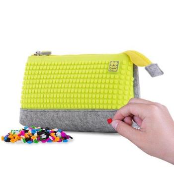 PIXIE CREW nagy tok SZÜRKE/NEON SÁRGA kép