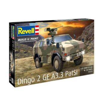 Plastic ModelKit military 03370 - Dingo 2 GE A3.3 PatSi (1:35) kép