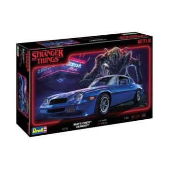 Plastic ModelKit STRANGER THINGS autó 07728 - Chevy Camaro Z/28 (1:24) kép