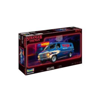 Plastic ModelKit STRANGER THINGS autó 07732 - GMC® WSQK Squawk Van (1:25) kép